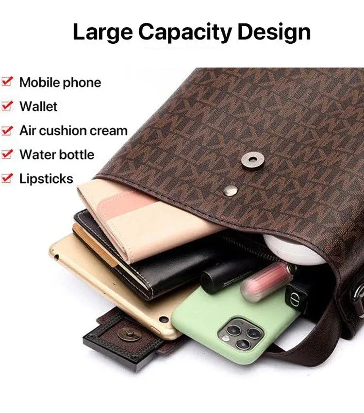 2025 New Fashion Simple Large Capacity Tote Bag for Women