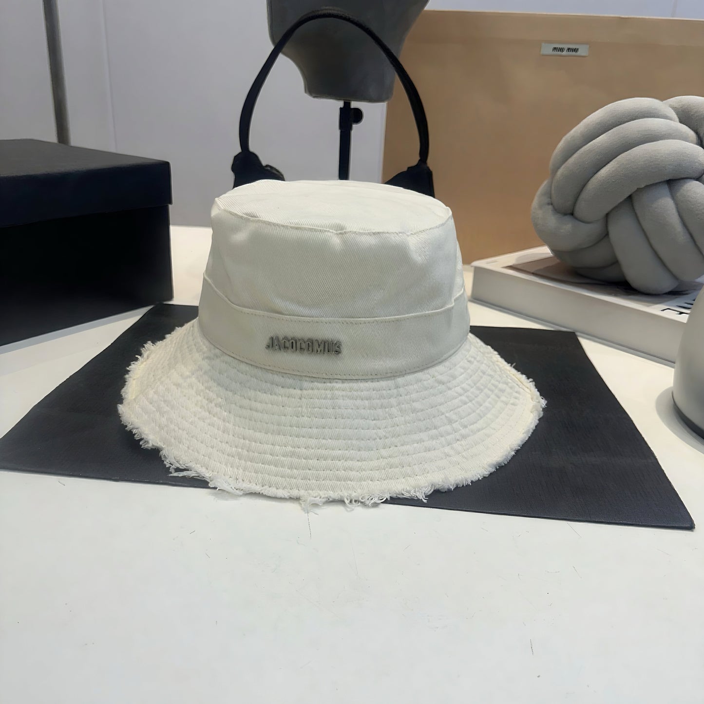 Letter Stitch Cap