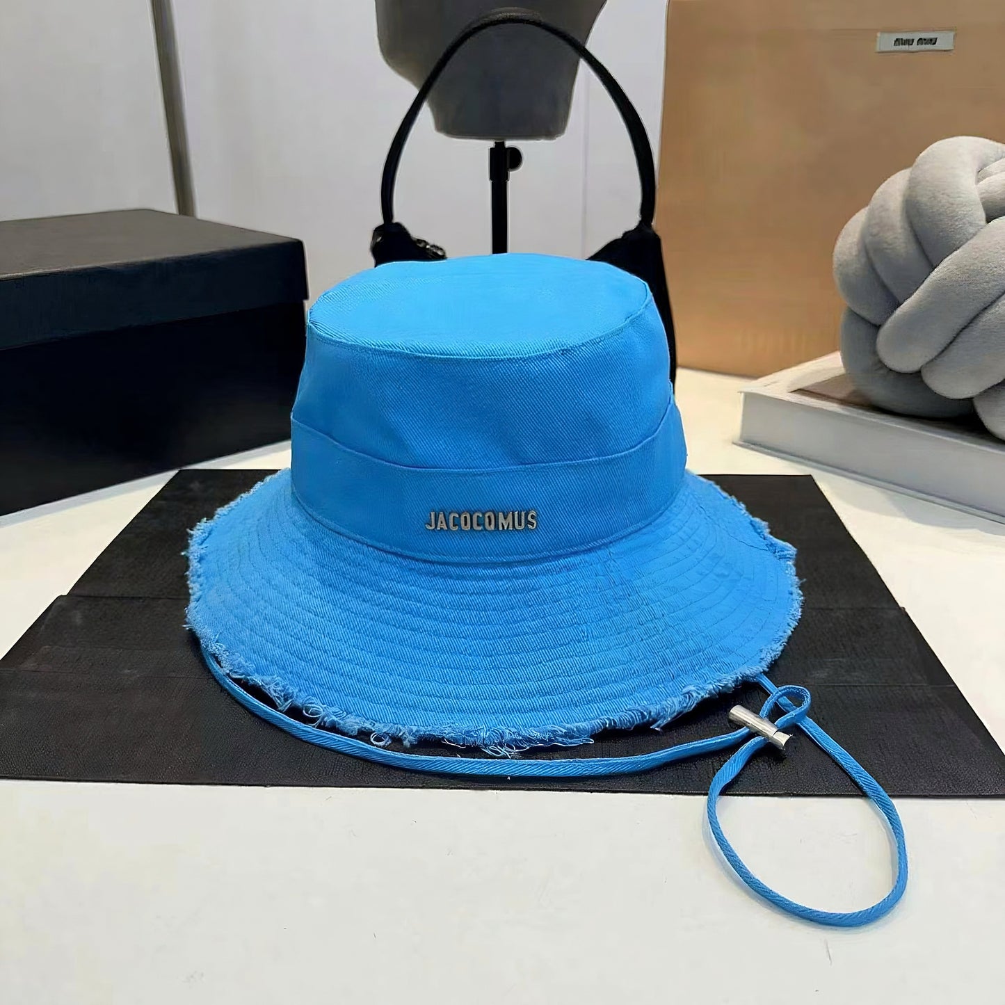 Letter Stitch Cap